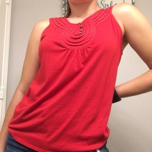 🟢Banana republic small red shirt